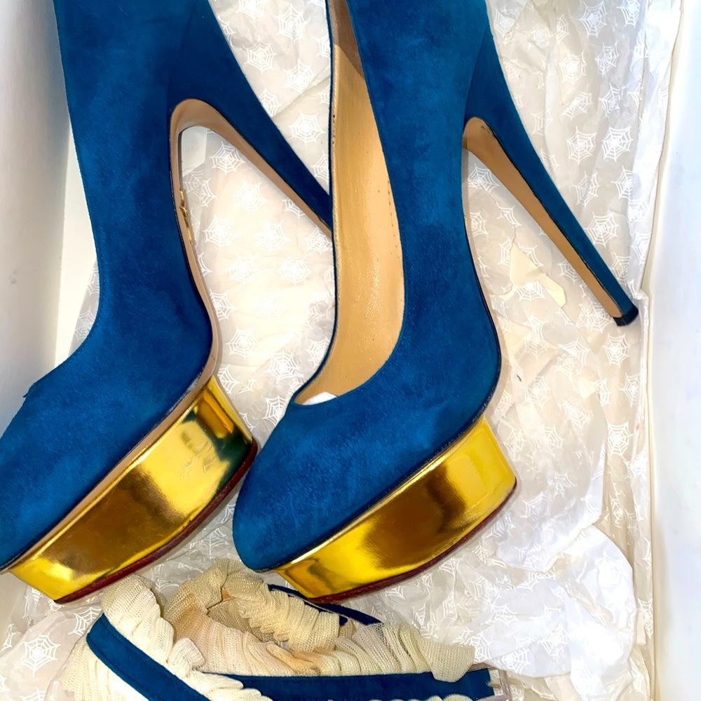 Charlotte Olympia Dolly with Anklet Pump